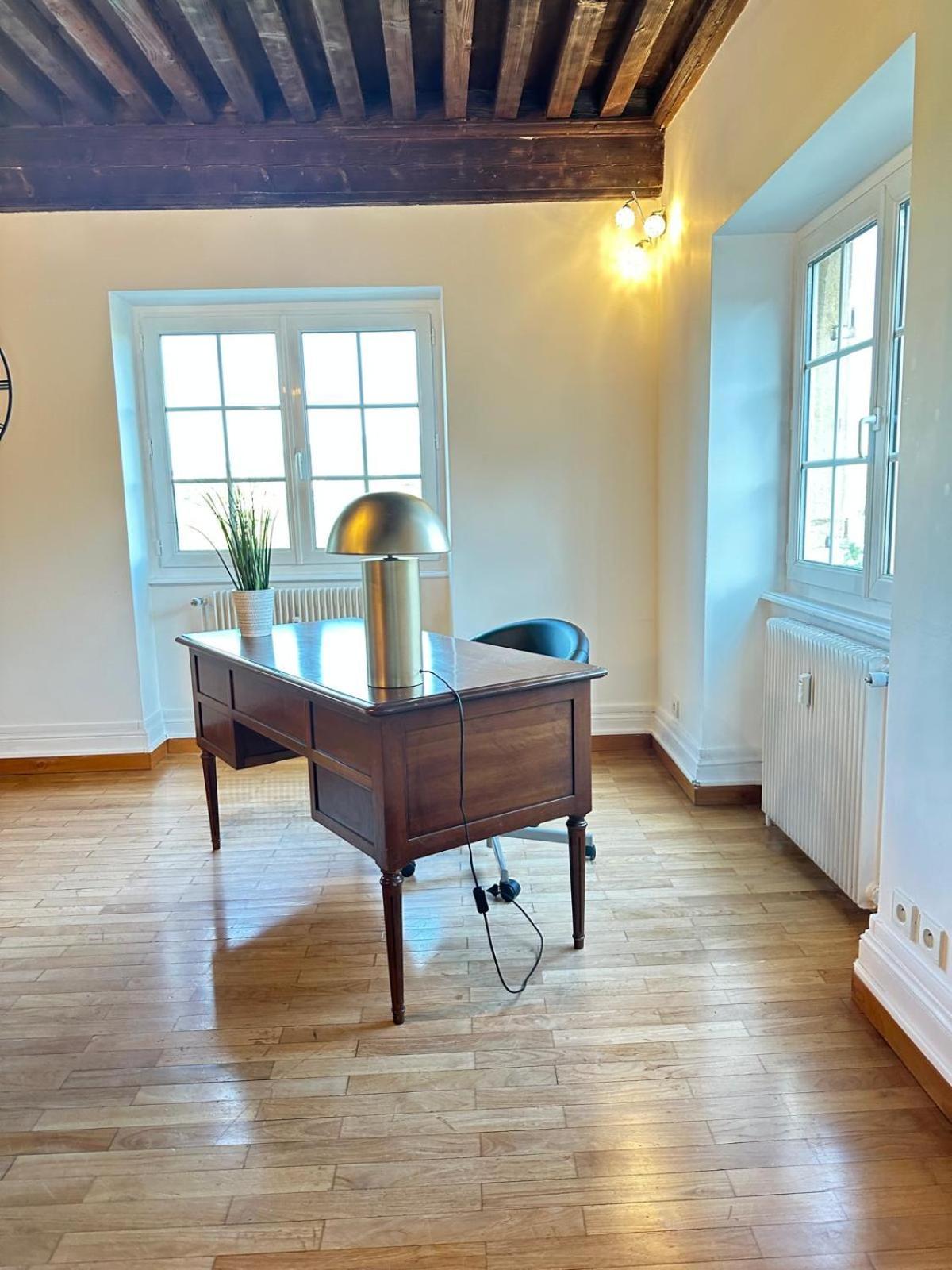 Sejourner Au Chateau De La Roue Grand Appartement Lissieu Luaran gambar
